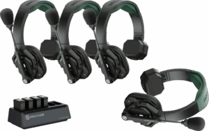 HOLLYLAND Solidcom SE Pro- 4 Person Noise Cancelling Headset Intercom