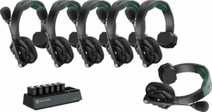 HOLLYLAND Solidcom SE Pro- 6 Person Noise Cancelling Headset Intercom