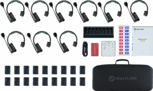 HOLLYLAND Solidcom SE Pro- 9 Person Noise Cancelling Headset Intercom