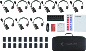 HOLLYLAND Solidcom SE Pro- 9 Person Noise Cancelling Headset Intercom