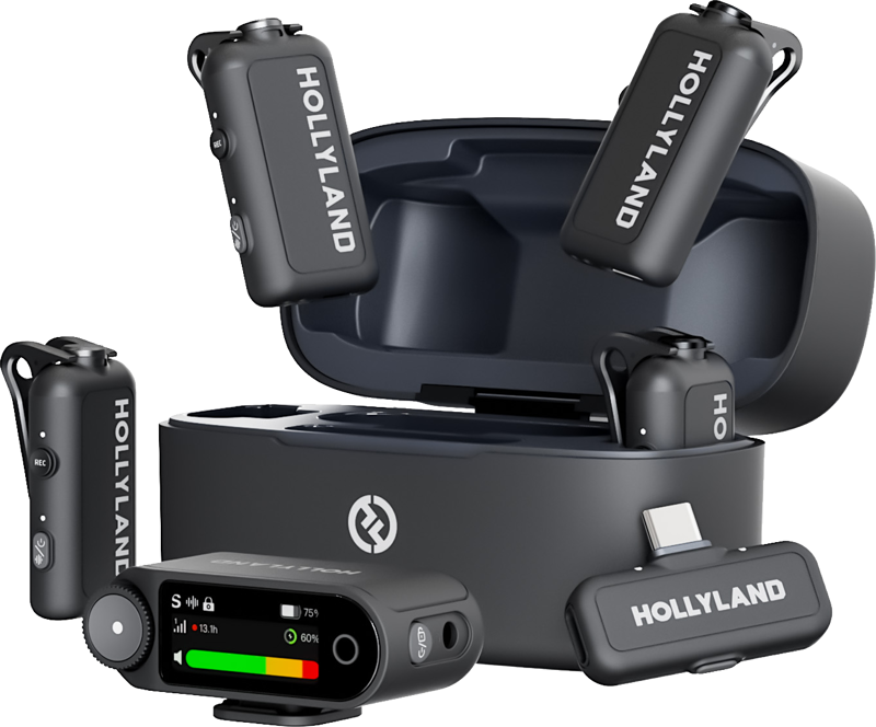 HOLLYLAND LARK MAX 2 Combo 4-Person Version with Camera RX + USB-C RX