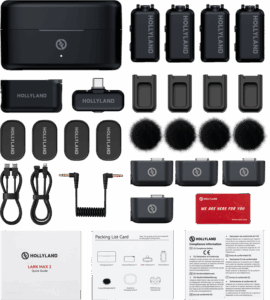 HOLLYLAND LARK MAX 2 Combo 4-Person Version with Camera RX + USB-C RX