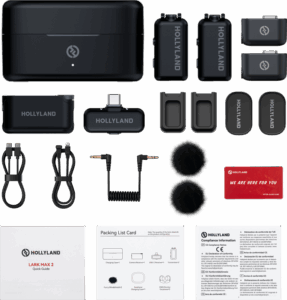 HOLLYLAND LARK MAX 2 Combo with Camera RX + USB-C RX