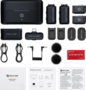 HOLLYLAND LARK MAX 2 Combo with Camera RX + USB-C RX