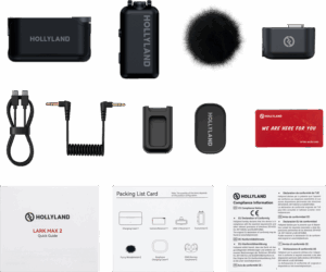 HOLLYLAND LARK MAX 2 Solo with Camera RX