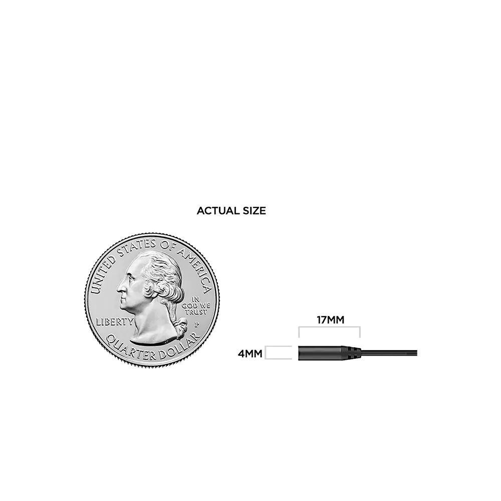 DEITY W.Lav Pro microphone (Microdot, Black)