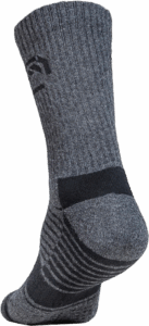VALLERRET Merino Wool Crew Sock - Grey Winter (size 36-40)