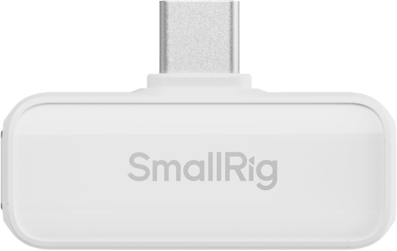 SMALLRIG 4706 S 60 Wireless Microphone White (USB-C Version)