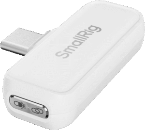 SMALLRIG 4706 S 60 Wireless Microphone White (USB-C Version)
