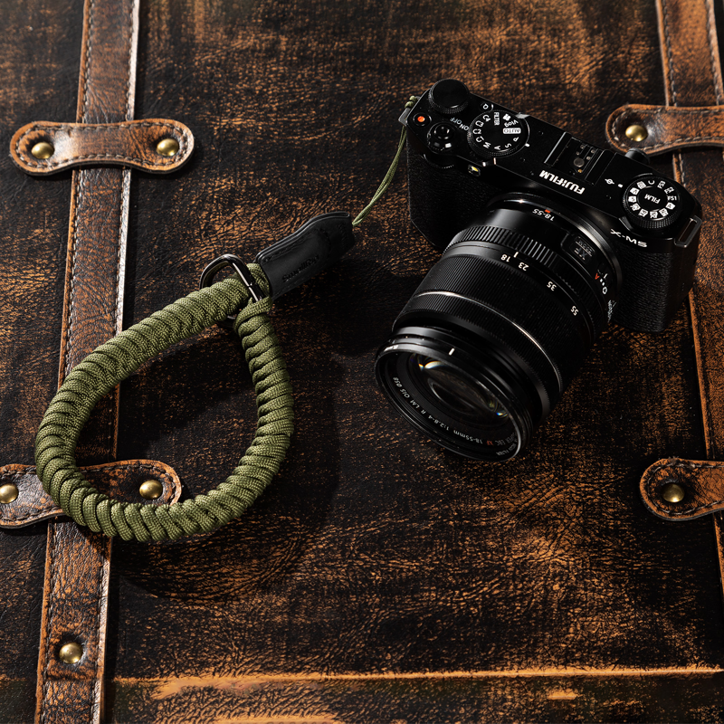 SMALLRIG 5054 Universal Braided Wrist Strap Green