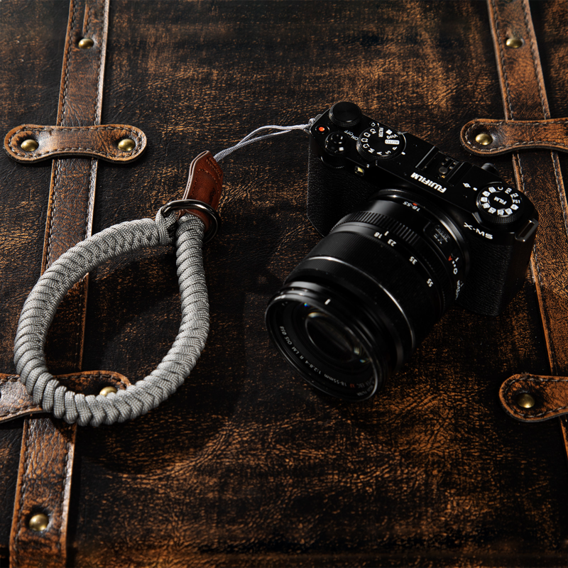 SMALLRIG 5055 Universal Braided Wrist Strap Gray