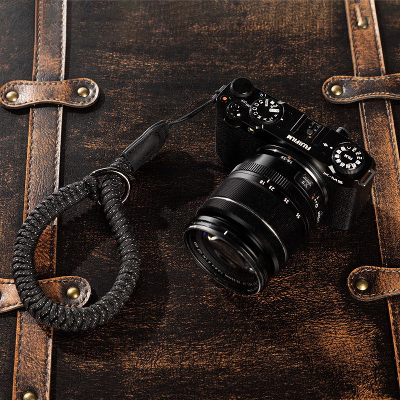 SMALLRIG 4881 Universal Braided Wrist Strap Black