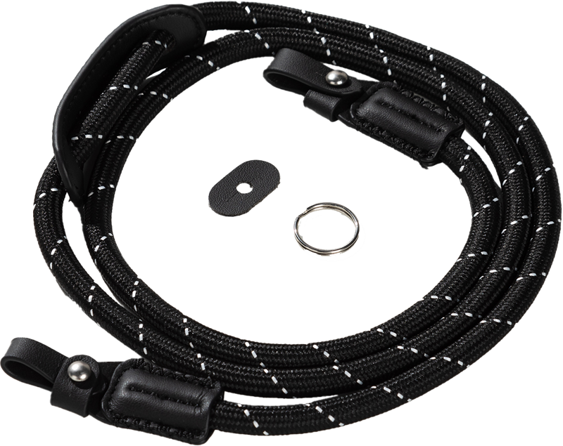 SMALLRIG 4882 Universal Braided Shoulder Strap Black