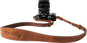 SMALLRIG 5209 Universal Leather Camera Shoulder Strap Brown