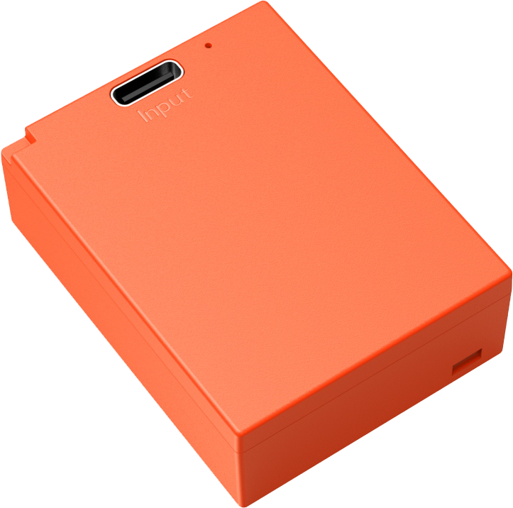 SMALLRIG 5088 USB-C Rechargeable Camera Battery NP-W126S  Orange