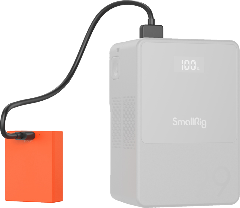 SMALLRIG 5088 USB-C Rechargeable Camera Battery NP-W126S  Orange