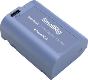 SMALLRIG 4906 Camera Battery USB-C Rechargeable DMW-BLK22