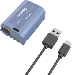 SMALLRIG 4906 Camera Battery USB-C Rechargeable DMW-BLK22