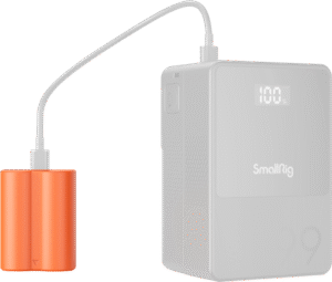 SMALLRIG 4970 NP-W235 USB-C Rechargeable Camera Battery Orange