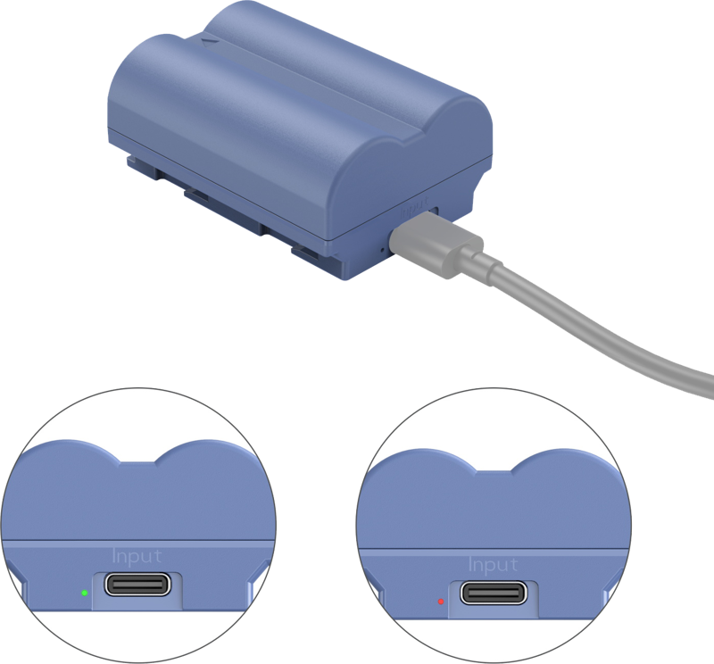 SMALLRIG 4266 Camera Battery USB-C Rechargable NP-W235