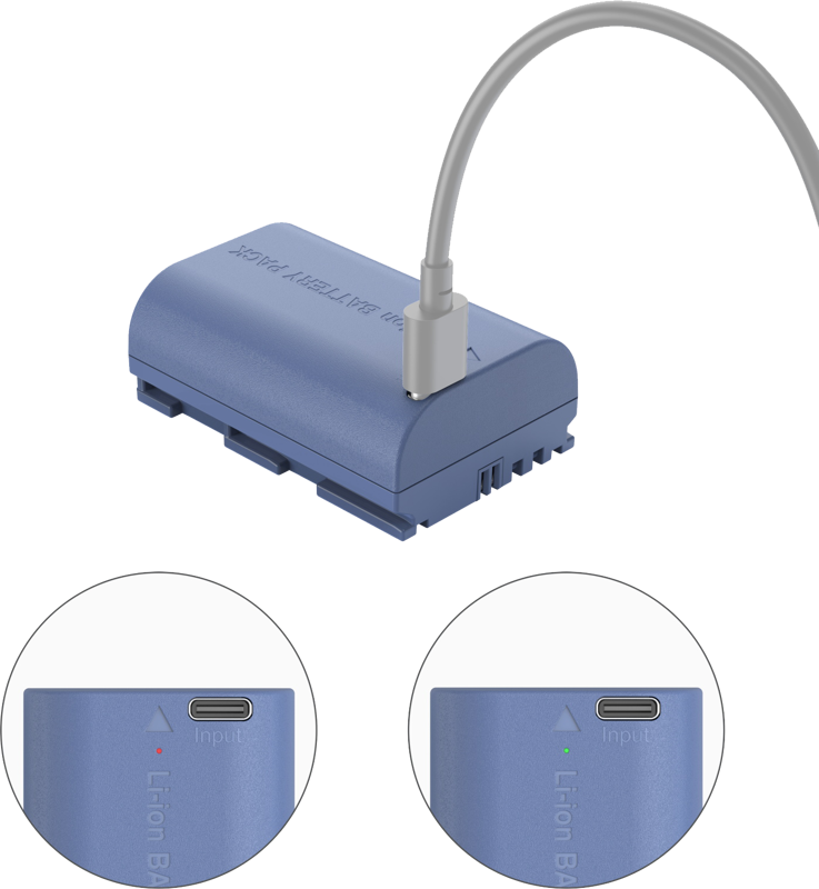 SMALLRIG 4264 Camera Battery USB-C Rechargable LP-E6NH