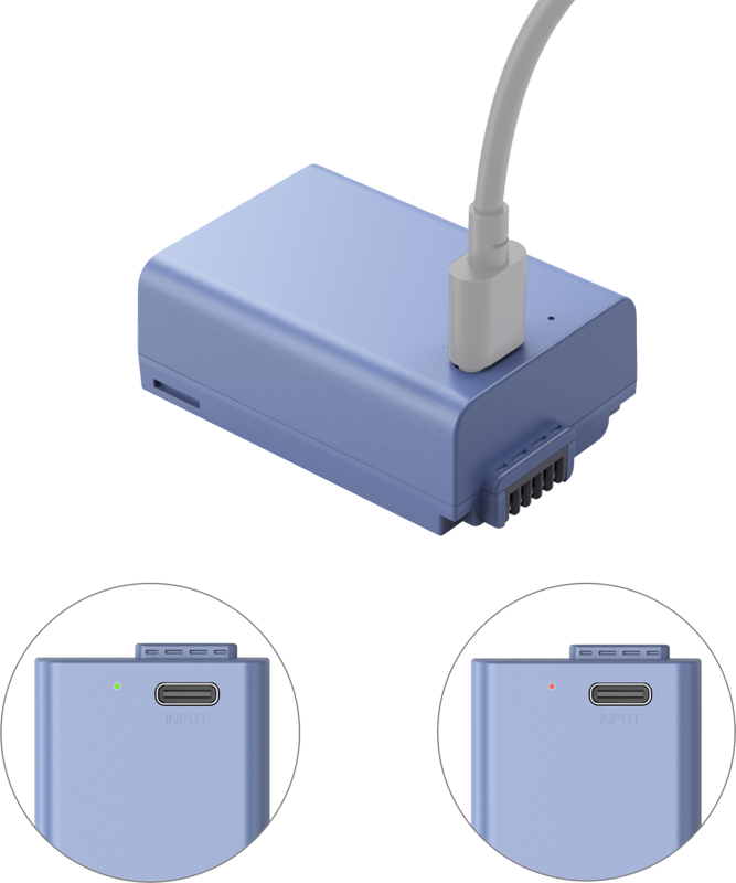 SMALLRIG 4333 Camera Battery USB-C Rechargable EN-EL25