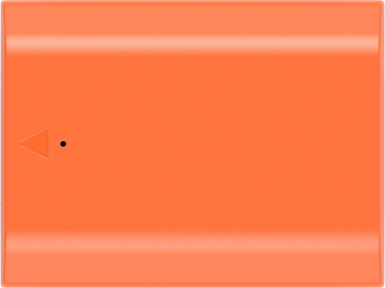 SMALLRIG 4969 NP-FZ100 USB-C Rechargeable Camera Battery Orange