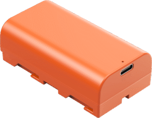 SMALLRIG 4971 NP-F550 USB-C Rechargeable Camera Battery Orange