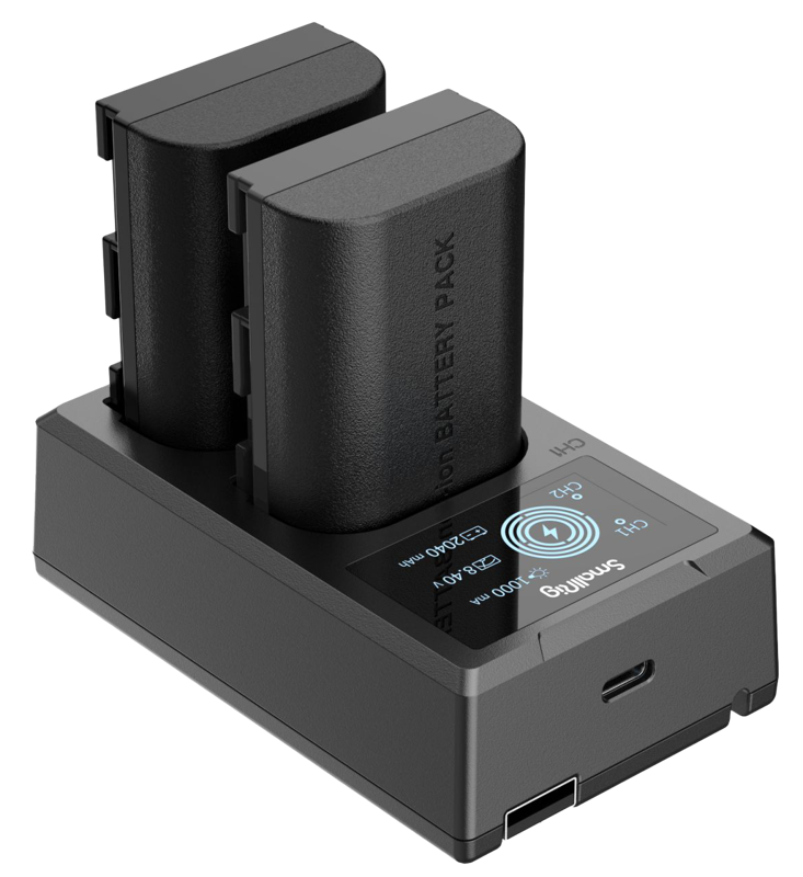 SMALLRIG 3821 LP-E6NH Battery & Charger Kit