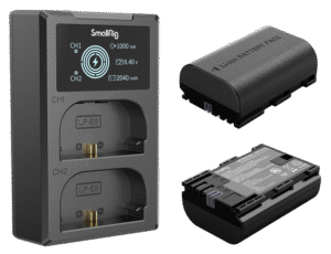 SMALLRIG 3821 LP-E6NH Battery & Charger Kit