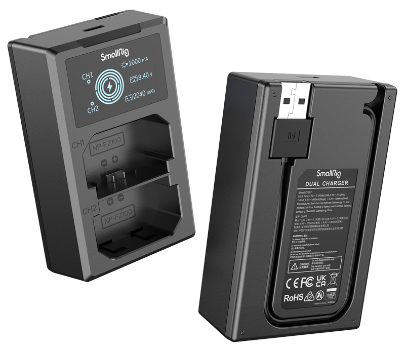 SMALLRIG 3824 NP-FZ100 Battery & Charger Kit