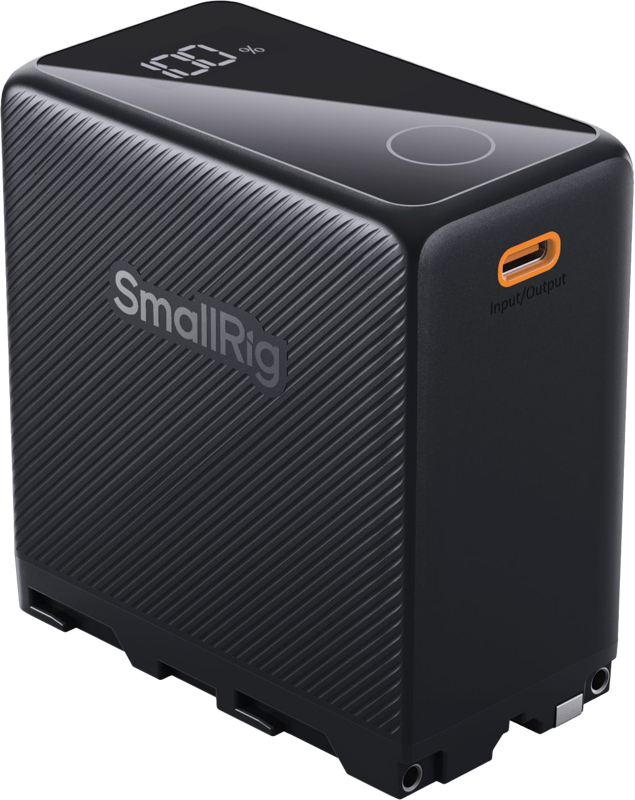 SMALLRIG 4469 Camera Battery USB-C Rechargeable NP-F970 Black