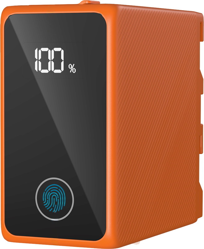 SMALLRIG 4576 Camera Battery USB-C Rechargeable NP-F970 Orange