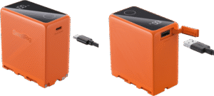 SMALLRIG 4576 Camera Battery USB-C Rechargeable NP-F970 Orange