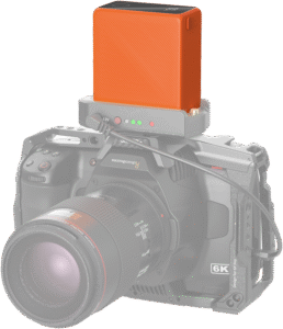 SMALLRIG 4576 Camera Battery USB-C Rechargeable NP-F970 Orange