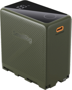 SMALLRIG 4577 Camera Battery USB-C Rechargeable NP-F970 Green