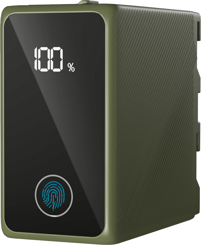 SMALLRIG 4577 Camera Battery USB-C Rechargeable NP-F970 Green