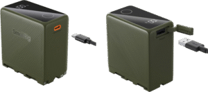 SMALLRIG 4577 Camera Battery USB-C Rechargeable NP-F970 Green