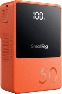 SMALLRIG 4871 V-Mount Battery Mini VB50 (Orange)