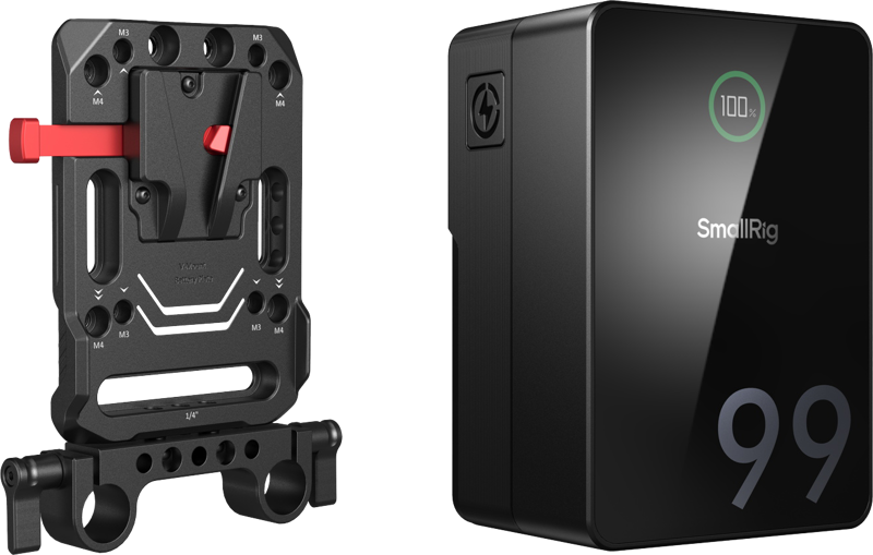 Providing a compact and lightweight integrated V-mount battery power solution. This kit stands out for its exceptional compatibility