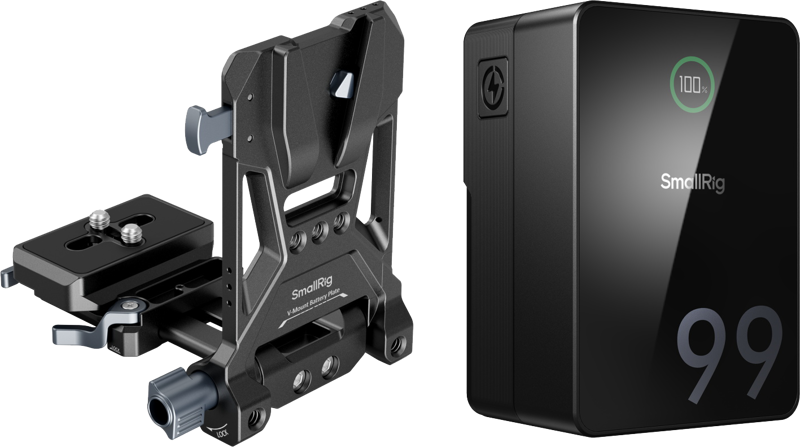 Providing a compact and lightweight integrated V-mount battery power solution. This kit stands out for its exceptional compatibility