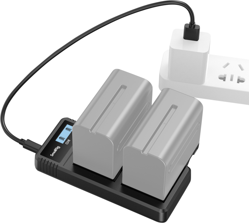 SMALLRIG 4086 Battery Charger For NP-F970 Batteries
