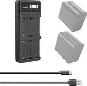 SMALLRIG 4086 Battery Charger For NP-F970 Batteries