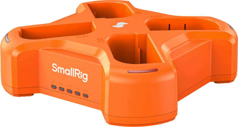 SMALLRIG 4838 LP-E6NH 4-Channel Camera Battery Charger