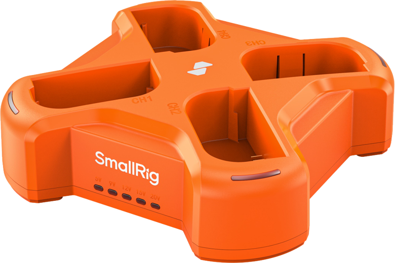 SMALLRIG 4838 LP-E6NH 4-Channel Camera Battery Charger
