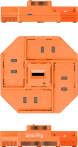 high-power NP-F battery charger supporting a maximum input of 100W. Featuring four NP-F ports