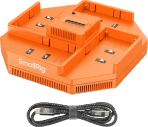 SMALLRIG 4837 NP-F 4-Channel Camera Battery Charger