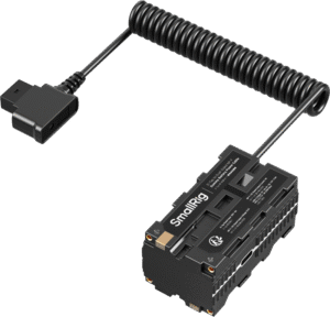 SMALLRIG 4884 D-Tap to Dual-Sided NP-F Dummy Battery Power Cable