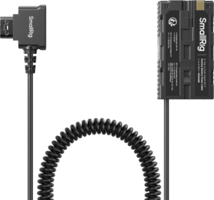 SMALLRIG 4884 D-Tap to Dual-Sided NP-F Dummy Battery Power Cable