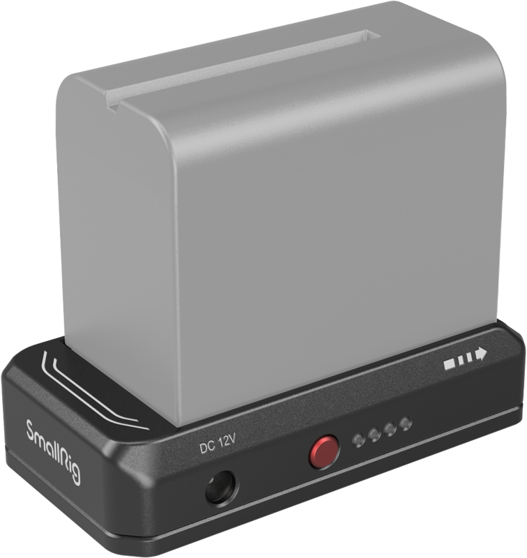 SMALLRIG 4340 NP-F Battery Adapter Mount Plate Kit for Canon EOS R5/R5C and BMPCC 4K/6K/6K Pro